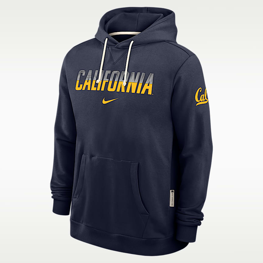 Cal Sideline Men's Nike Dri-FIT College Long-Sleeve Hooded Top